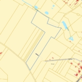 Perceel landbouwgrond 2,22 hectare (vrij van gebruik)